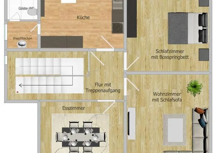 Bei Der Purpurbuche Apartman *